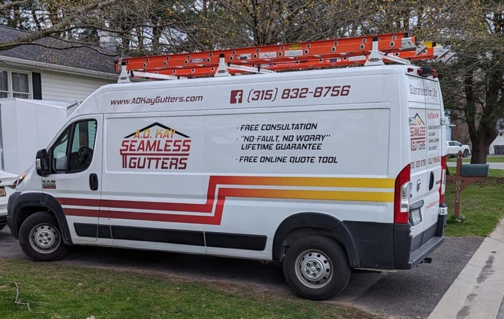 A.O. Kay Seamless Gutters, LLC VAn